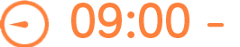 9:00 -